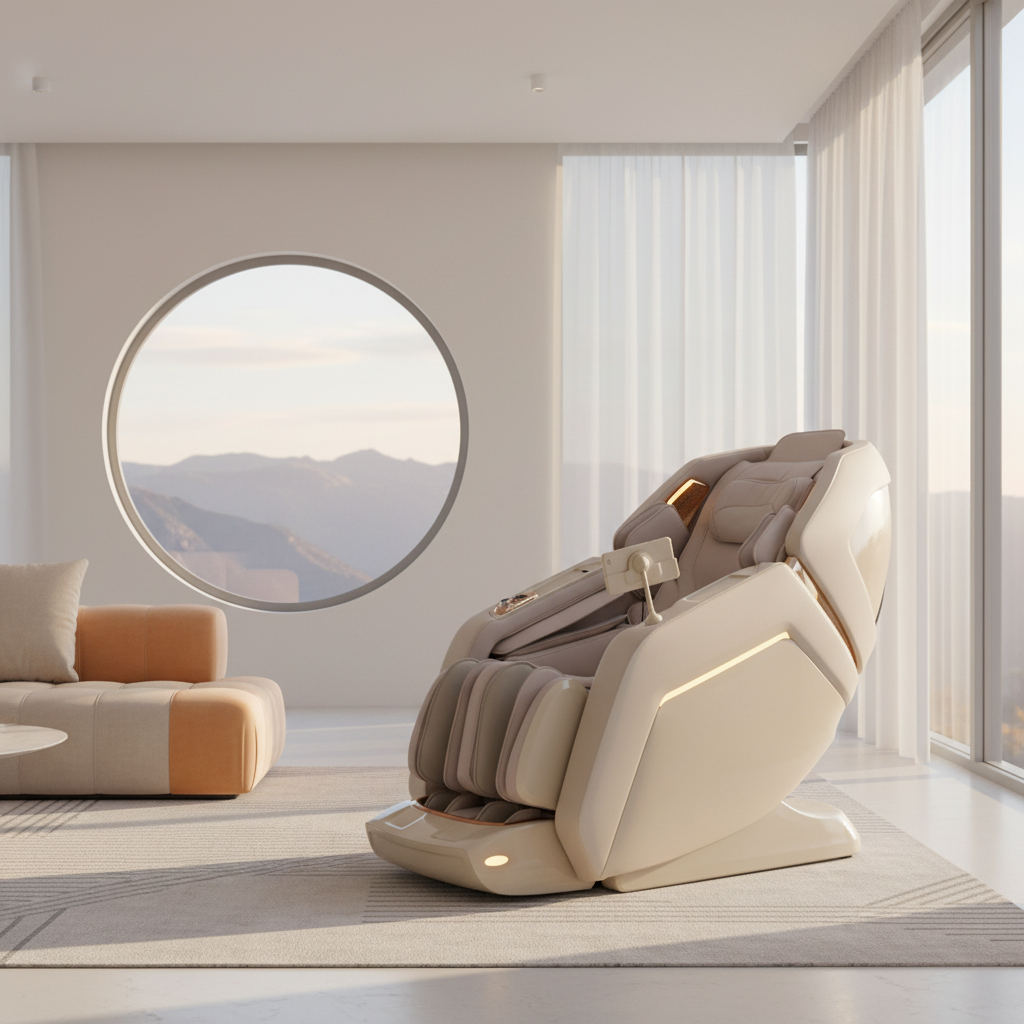 Heavy Duty Massage Chair with Precision Steel Gear Mechanism and Copper Core Motor 10 Years Lifespan