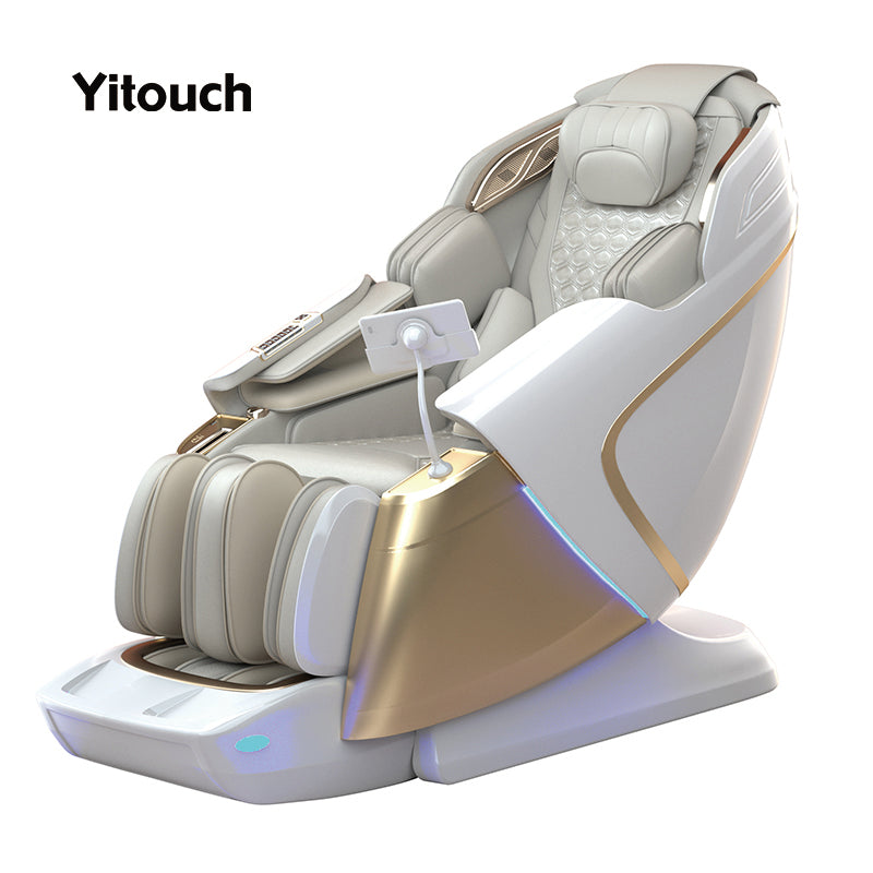 Best New Zero Gravity Dual Core 4D 3D Massage Chair Full Body Chair for Massage With Flexible Sl Track