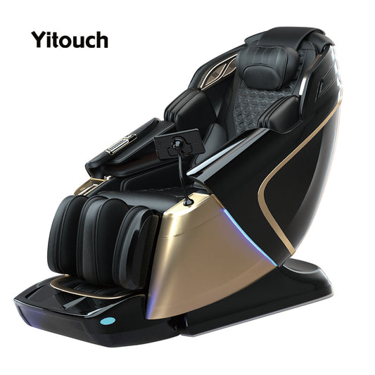 Best New Zero Gravity Dual Core 4D 3D Massage Chair Full Body Chair for Massage With Flexible Sl Track