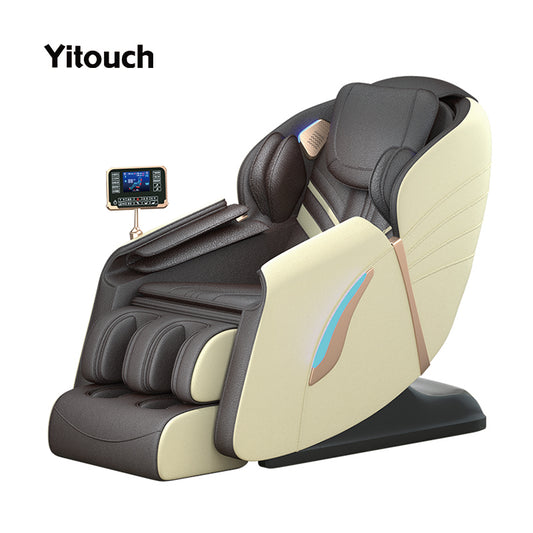 Massage Chairs Real Relax Whole Body Massage Recliner Chair Sl Track Thai Zero Gravity Massage Chair Human Touch Luxury 3D Pu