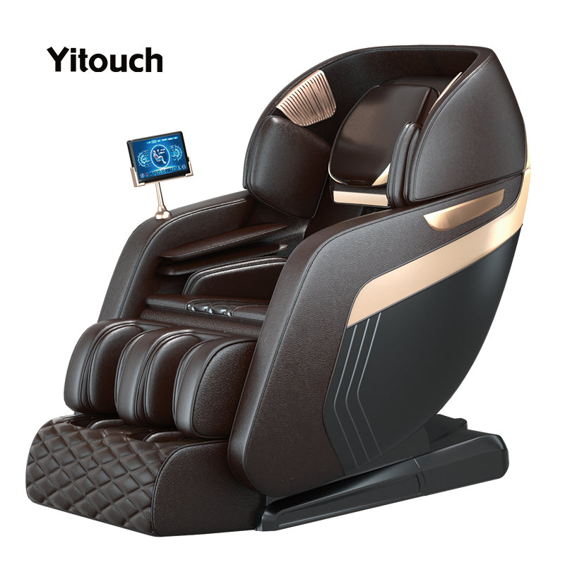 Luxury High End Zero Gravity Smart Full Body Shiatsu Neck and Back Massage Chair With Foot Massage for Spa