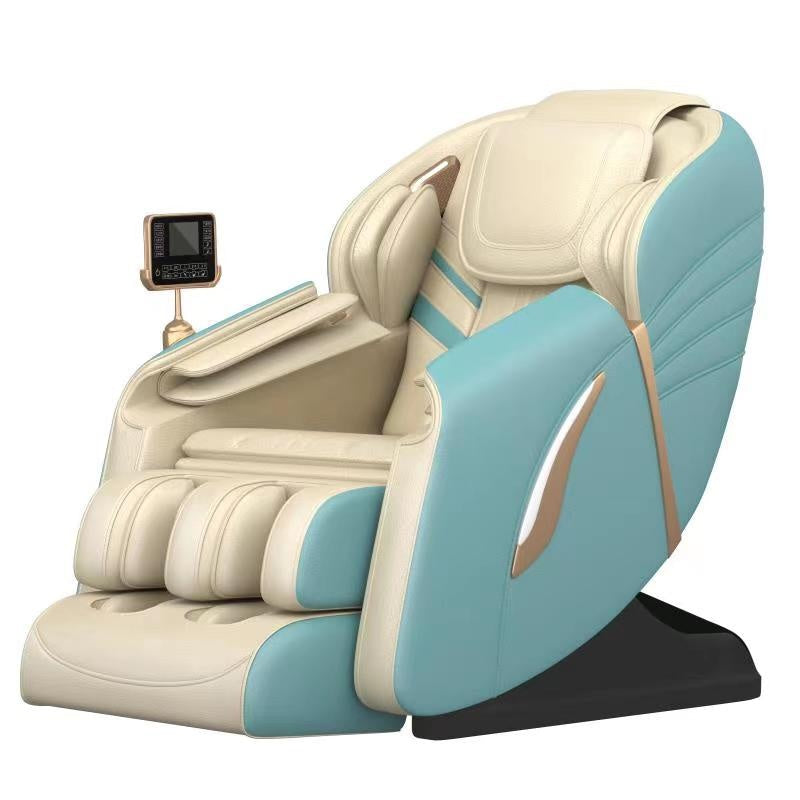 Massage Chairs Real Relax Whole Body Massage Recliner Chair Sl Track Thai Zero Gravity Massage Chair Human Touch Luxury 3D Pu