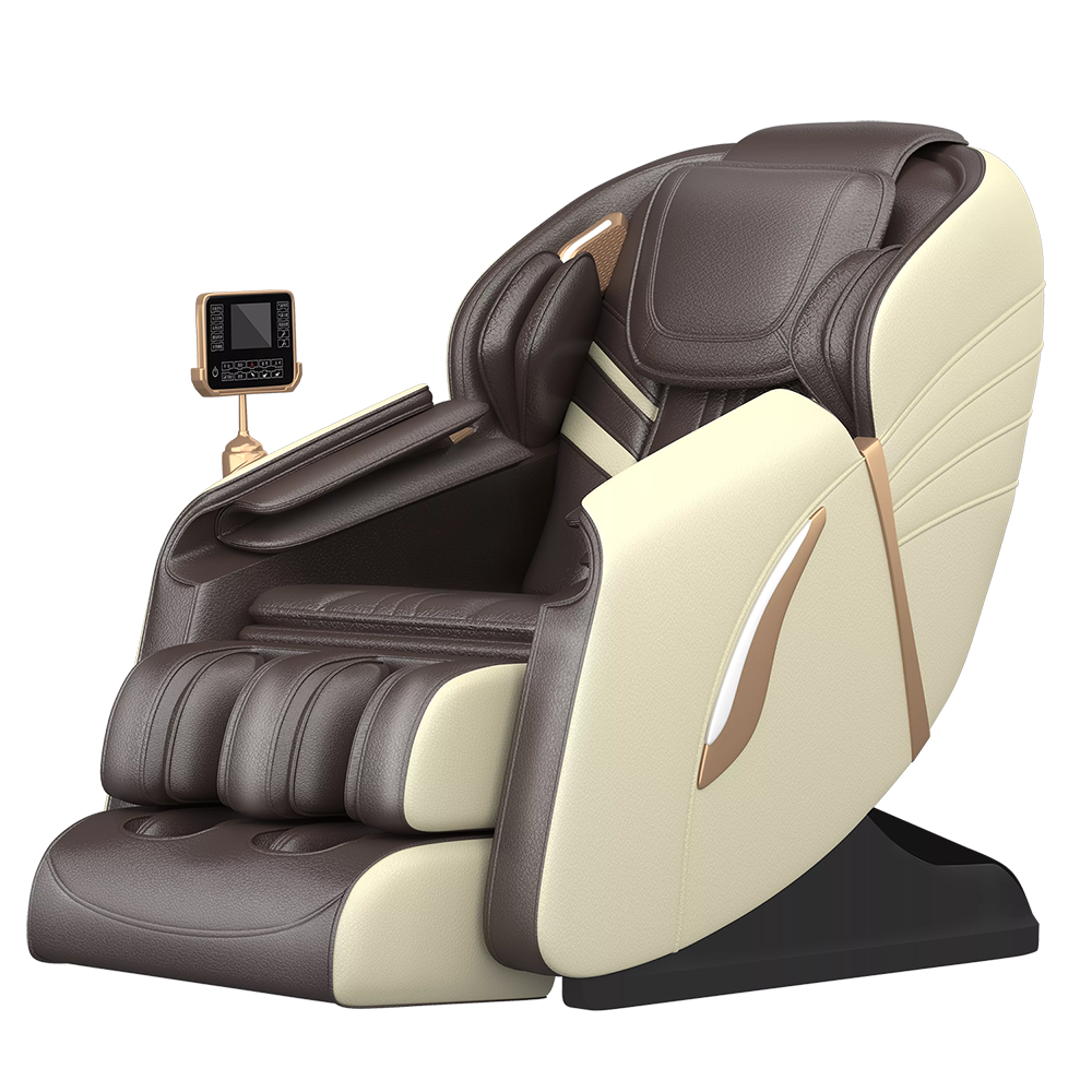 Massage Chairs Real Relax Whole Body Massage Recliner Chair Sl Track Thai Zero Gravity Massage Chair Human Touch Luxury 3D Pu