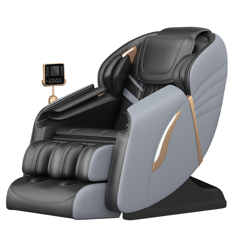 Massage Chairs Real Relax Whole Body Massage Recliner Chair Sl Track Thai Zero Gravity Massage Chair Human Touch Luxury 3D Pu