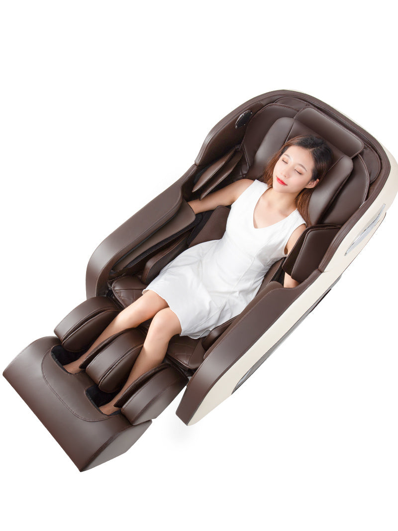 3D Zero Gravity Full Body Luxury Foot SCraping SL Track Massage  Chair