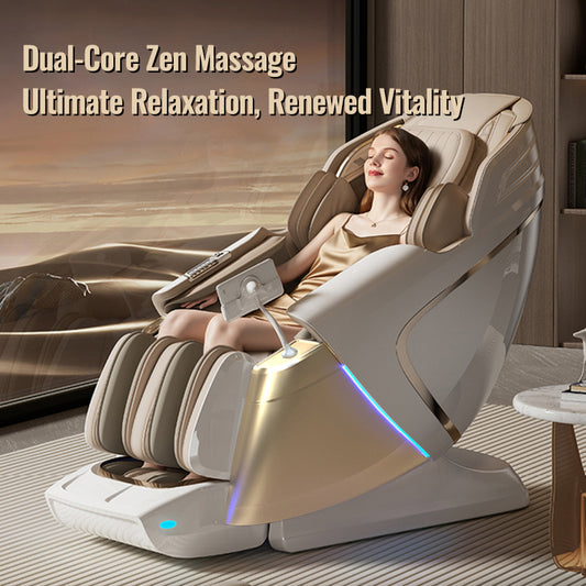 L50S Smart 4D Dual-Engine Massage Chair Zero Gravity Luxury Recliner with Health Checkup
