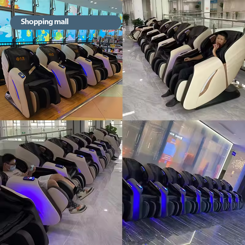 L21 2026 New 3D Commercial Massage Chair with Credit Card and Mobile Pay Support