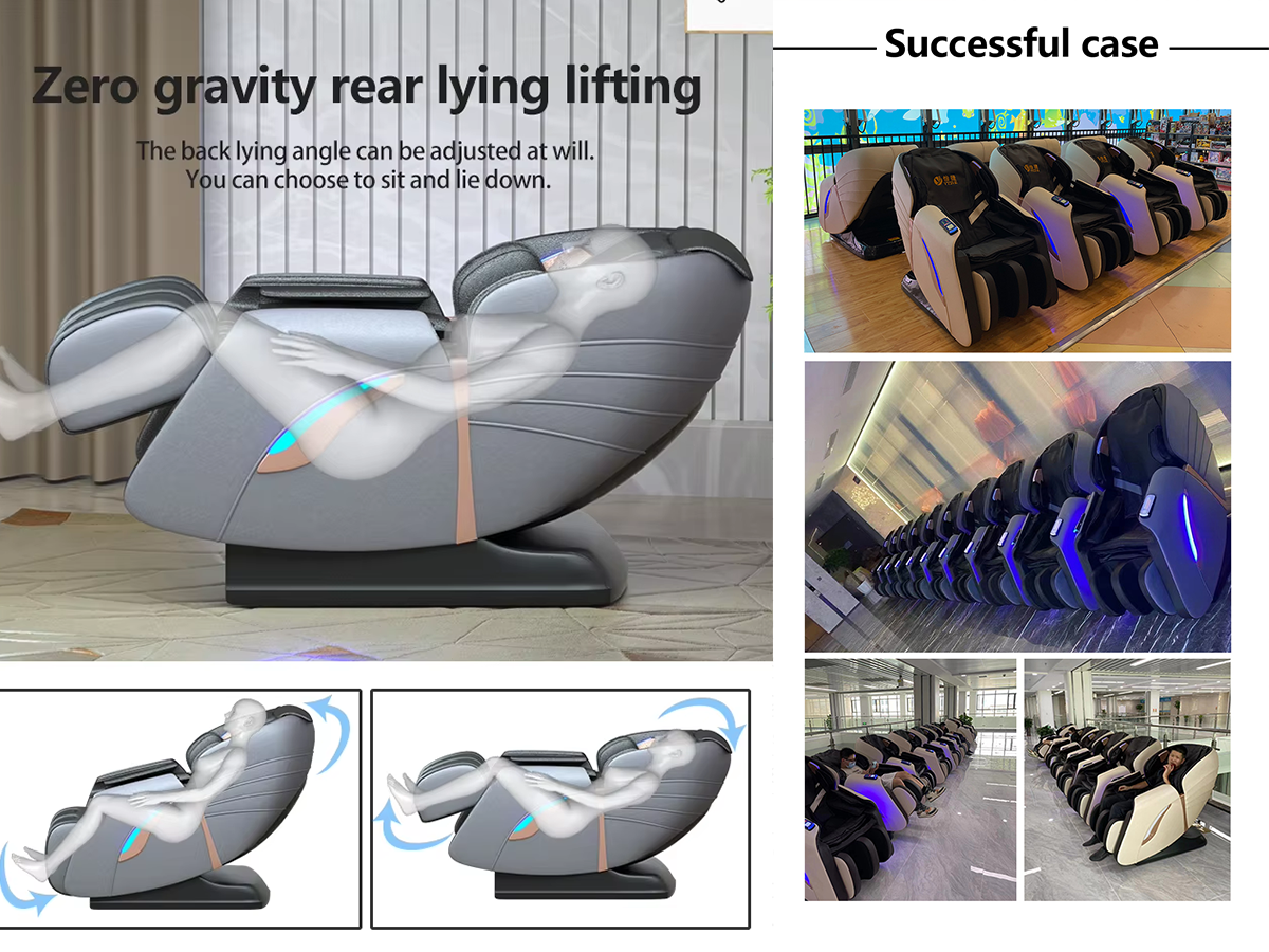 L21 2026 New 3D Commercial Massage Chair with Credit Card and Mobile Pay Support