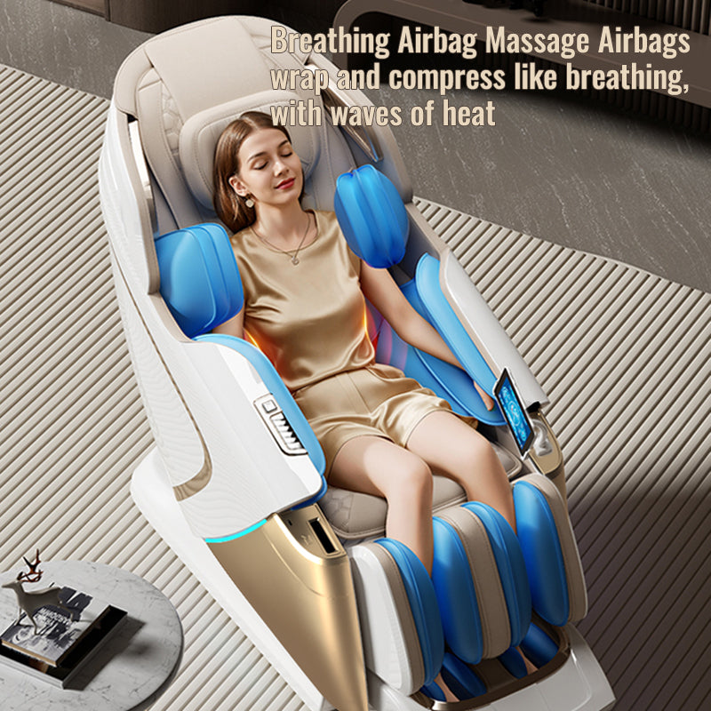 L50S Smart 4D Dual-Engine Massage Chair Zero Gravity Luxury Recliner with Health Checkup