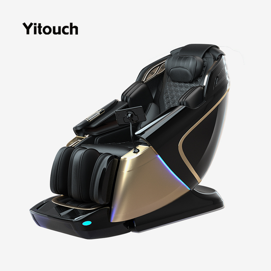 Best New Zero Gravity Dual Core 4D 3D Massage Chair Full Body Chair for Massage With Flexible Sl Track