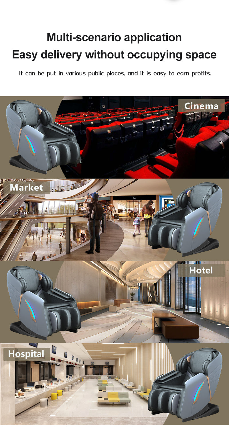 L21 Smart Vending Massage Chair | Shared Bill & QR Operated Recliner for Business