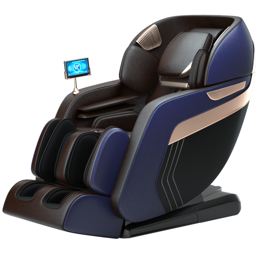 Full Body Shiatsu Neck and Back Massage Chair With Foot Massage for Spa
